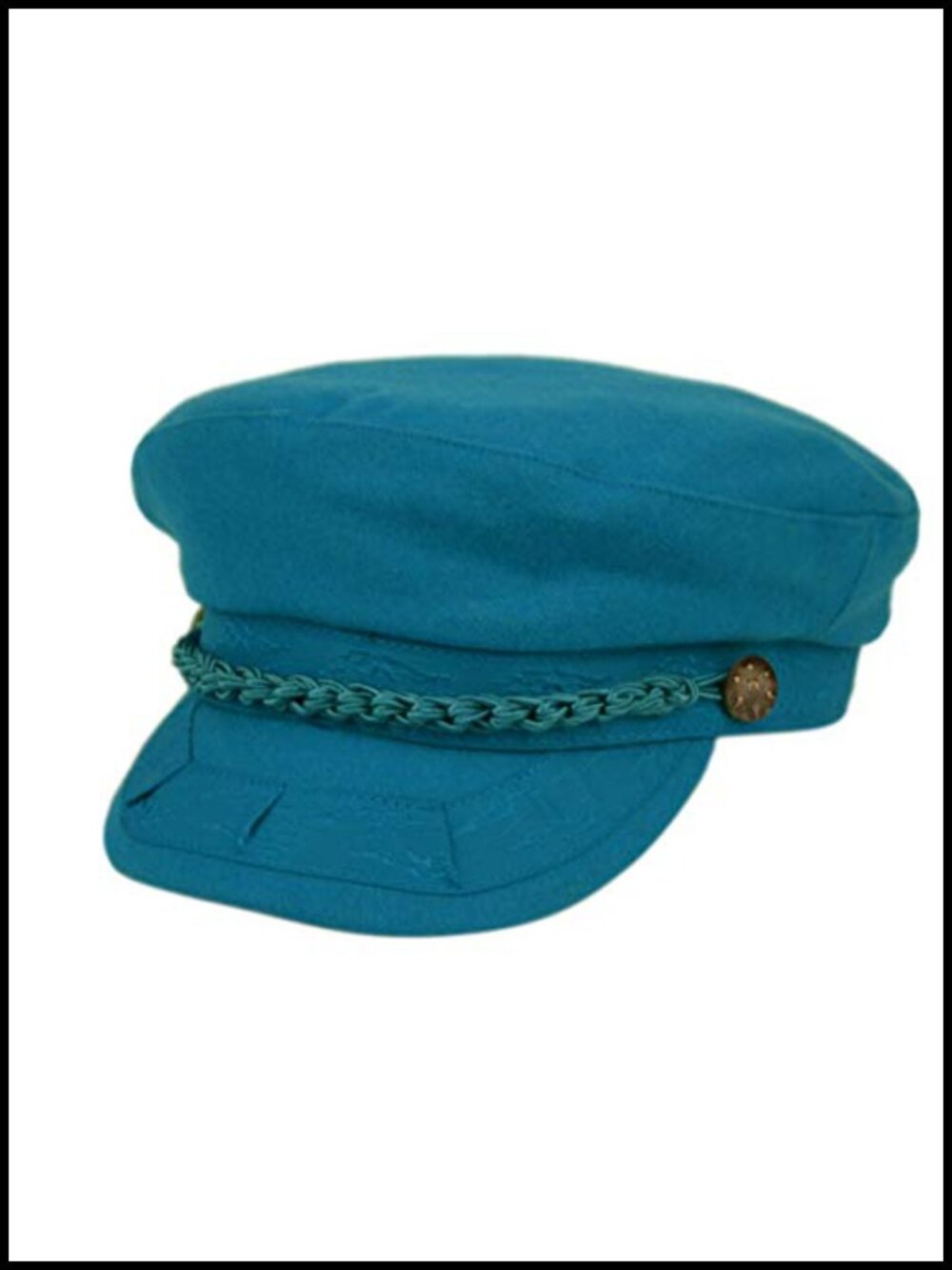 100% Wool Winter Driver Hat Flat Cap Fiddler Fisherman Style